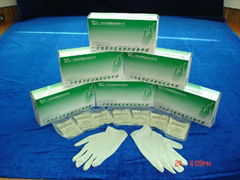 Latex medical gloves