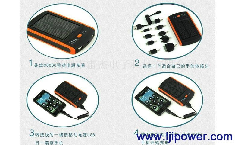 The real thing solar charger double USB 4