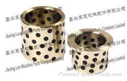 Casting bronze bushing with graphite LM050