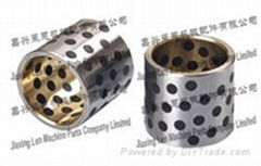 Casting bronze steel bushing with graphite LM051