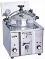 counter pressure fryer