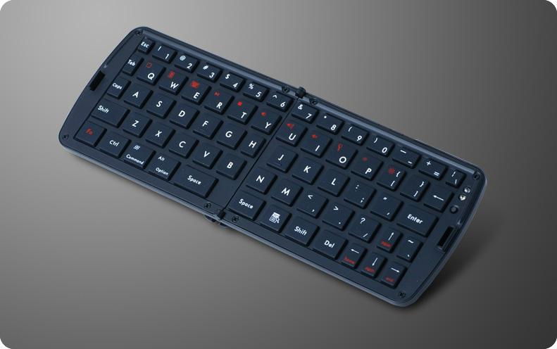 Folding design Bluetooth 3.0 Keyboard 2