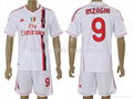 2012 Club Soccer Jerseys , ACmilan INZAGHI #9 , IBRAHIMOVIC #11 , CASSANO #99  2