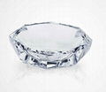 Lotus Wash and Bright Sunshine  Crystal  Craft Ashtray