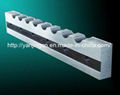 Rod guillotine shear blades for cutting steel bar 1