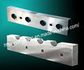 Rod guillotine shear blades for cutting steel bar 2