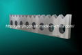 Rod guillotine shear blades for cutting steel bar 3