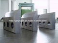 Fly shear blades for cutting rebar and deform steel 2