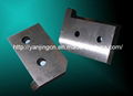 Fly shear blades for cutting rebar and deform steel 3