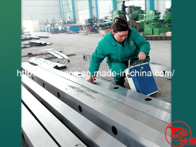 shearing blade for cutting mild steel sheet in metal processing line 5