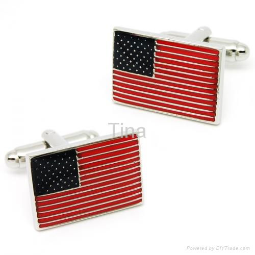 Flag Cufflinks 2