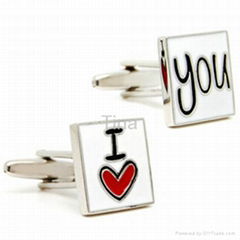 I lOVE YOU Cufflinks