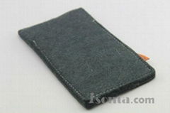 Woolen iPhone sleeves