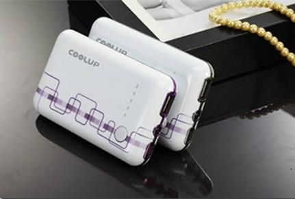  6400mAh battery charger power bank for iPhone ipad mobile phone 2