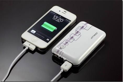  6400mAh battery charger power bank for iPhone ipad mobile phone 4