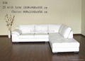 Stationary sofa with chaise