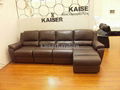 Recliner sofa with chaise