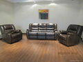 Recliner sofa 3RR+R+R