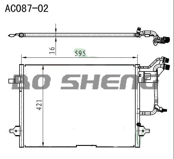 Radiator,Engine Cooling for AUDI VW SKODA SEAT 2