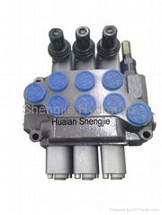 ZT-L12E-3OT 50 LPM Monoblock control valve,Hydraulic direction control valve,