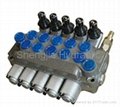 ZT-L12E-5OT 50 LPM Monoblock control valve,Hydraulic direction control valve,
