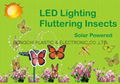 solar LED butterfly  3