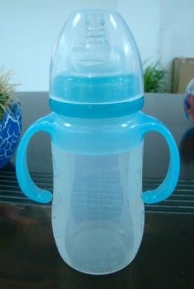 Silicone Baby Bottle with Nipple 3