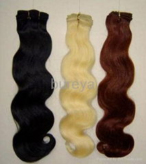 human hair weft