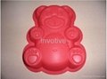 Bear shape silicone bakeware 1