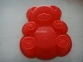 Bear shape silicone bakeware 4