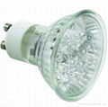 GU10 4X1W and 4x2W High Power LED lamp