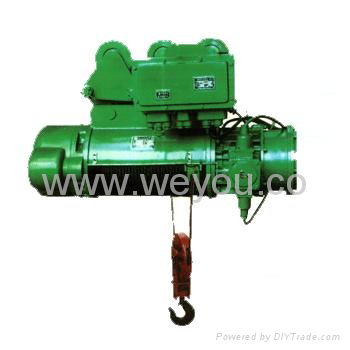 Exposion proof electric wire rope hoist