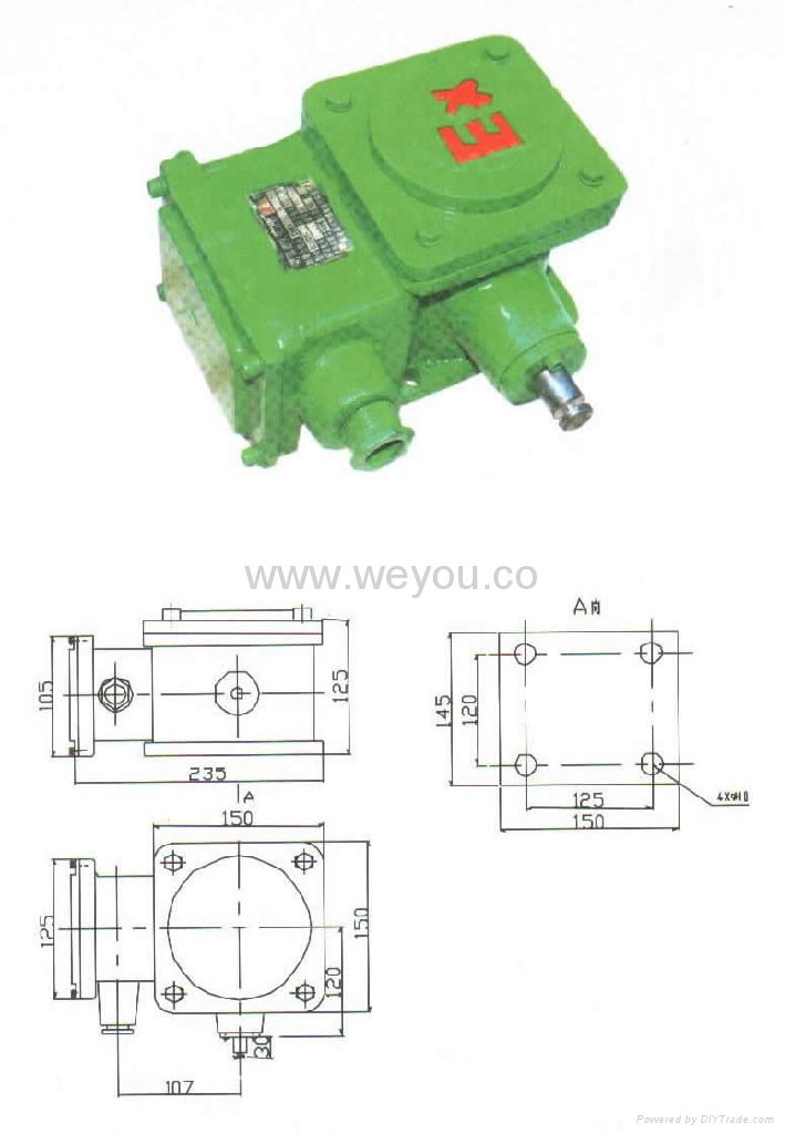 Exposion proof electric wire rope hoist 5