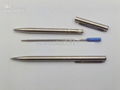 promotion-steel silver clip Gros ball-point pen 2