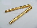 Gold-plated Ball pen roller pen signature pen upscale gift metal pen  1