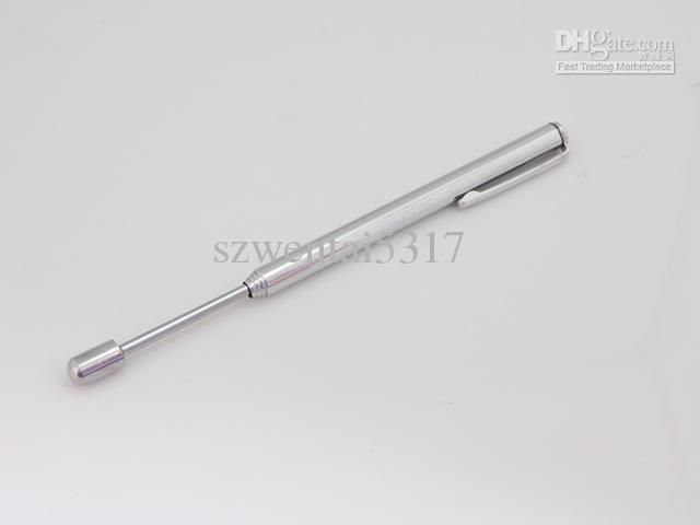 Stainless steel telescopic pen teachers pointer pen 2