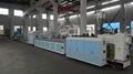 PVC PP PE wood plastic profile production line