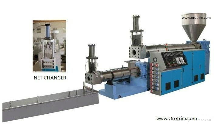 two stage granulating machine