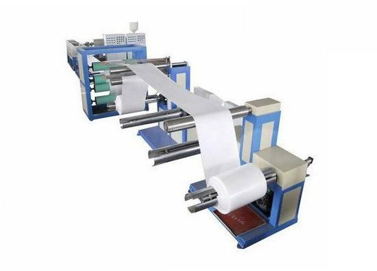 PVC seamless decoration panel extruding machine 5