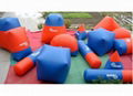 inflatable funny paintball/field games