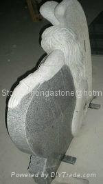 Granite Monument and Tombstone / Ggravestone / Angel Headstone / Memorial Stone 2