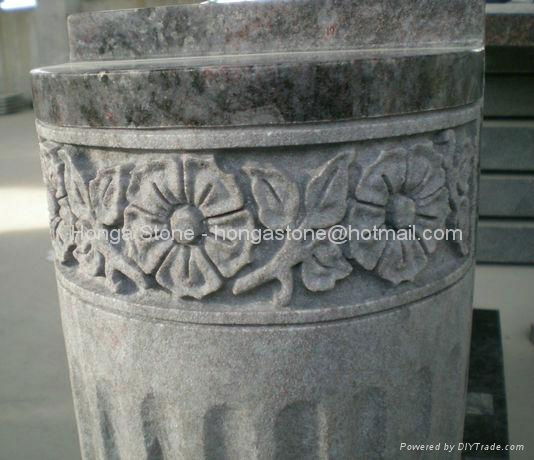 Granite Marble Pillar / Roman Column / Stone Pillar 3