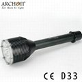 30W 3000Lumens LED Diving Torch D33 3
