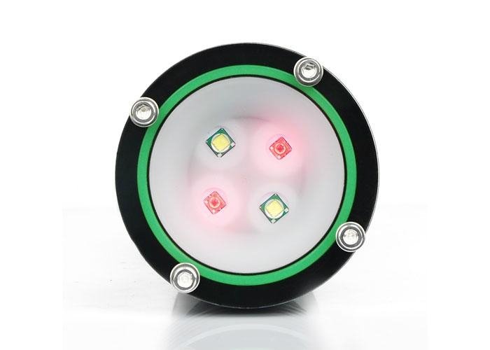  CREE XM-L U2 LED *2 (max 1400 Lumens) LED Diving Light D32VR 2