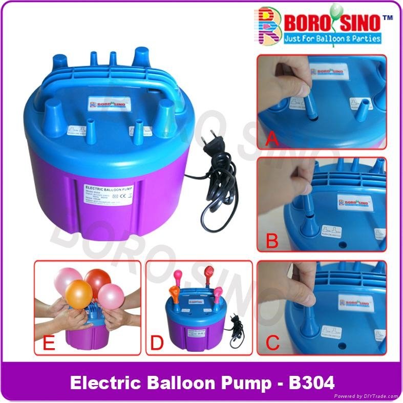 Four Nozzles Electric Balloon Pump 2