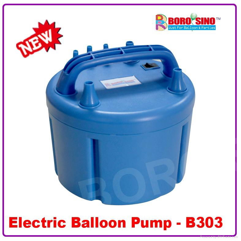 Three nozzles Electric balloon pump 2