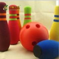 soft funy mini bowling set for kids