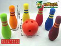 EVA foam bowling toy/mini bowling toy for kids 