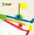 plastic golf club toy/promotion toys/plastic toys 
