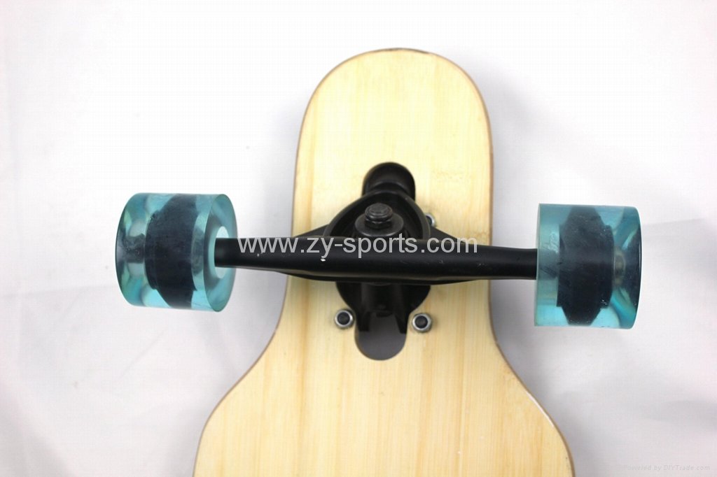 ZY longboards complete-Bamboo 4